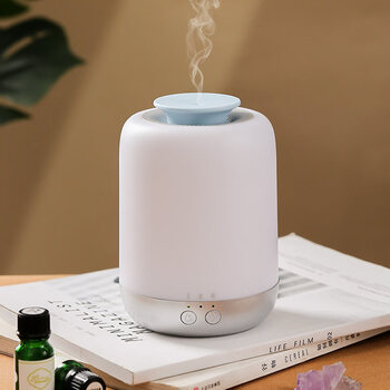 komeito香薰机卧室扩香机无水自动喷香机充电夜灯家用精油香氛机 海洋
