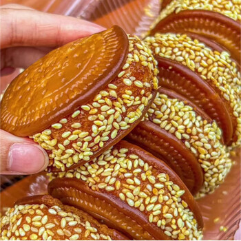 南瓜饼老式油炸正宗传统手工糕点早餐代餐零食甜点休闲食品 老式油炸