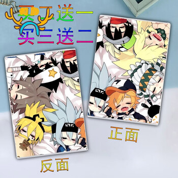 凹凸世界动漫笔记本雷狮雷安迷修格瑞周边记事笔记本子加厚纸张定制