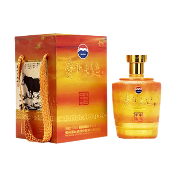 贵州茅台酒股份有限公司出品 53度酱香型白酒贵州大曲 大曲牛年2.