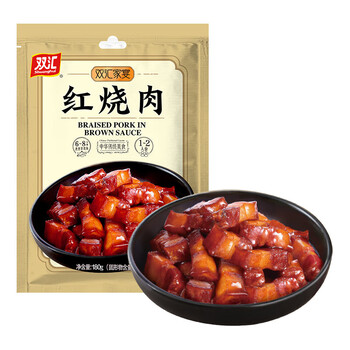 双汇常温菜肴家宴 加热速食预制菜方便菜批发料理包 红烧肉180g