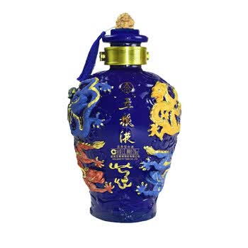 五粮液九龙坛祥瑞蓝