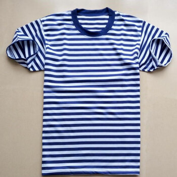 彩选海魂衫套装海洋战术t恤速干透气男体能服条纹海纹衫 海单上衣 165