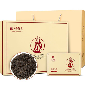 传奇会茶叶 武夷正山小种特级红茶年货高档送礼礼盒装 金骏眉茶300g