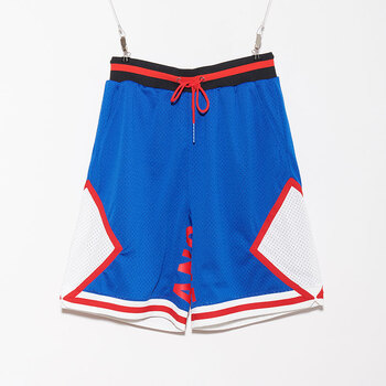 baller男短裤下装男针织短裤街头运动潮流男针织短裤abm8331 蓝色 m