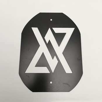 logo板卡通标记板diy李梓嘉logo板塑料板重复使用 安赛龙logo板1张