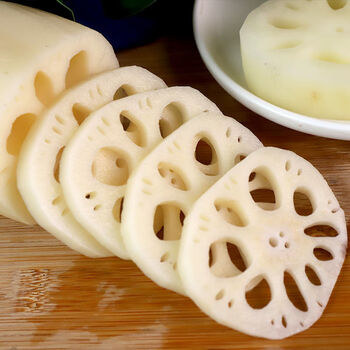 新鲜莲藕现挖九孔脆藕嫩藕莲藕尖脆嫩清炒凉拌湖北洪湖莲菜新鲜莲藕3