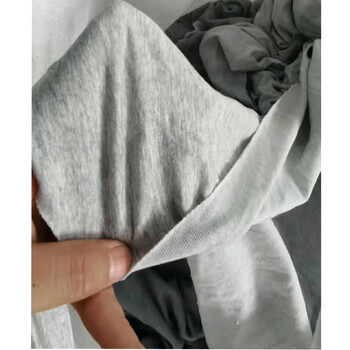 絮实  擦机布 擦车布 纯灰色布头 工业抹布 吸水吸油不掉毛 25kg/袋