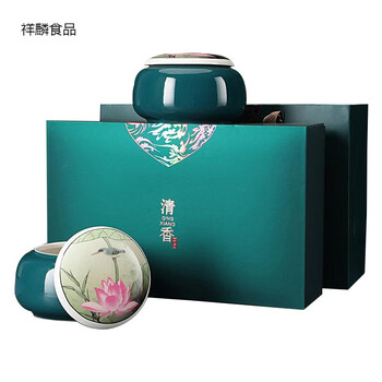 鲜有志碧螺春礼盒装2021新茶苏州洞庭山特产特产特产明前绿茶陶罐礼盒