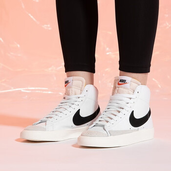 耐克（NIKE）高帮女鞋2024春新款Court Borough鞋子耐磨缓震复古运动鞋CD7782 FV3649-171/COURT BOROUGH 36