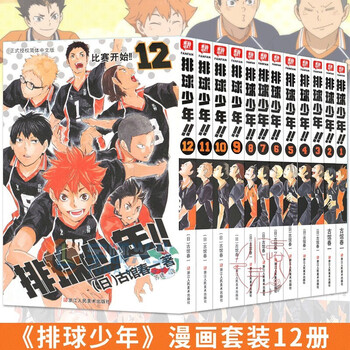 排球少年漫画书全套12册古馆春一著正版青少年学生课外阅读简体中文版日本青春热血动漫小说漫画图书籍 摘要书评试读 京东图书