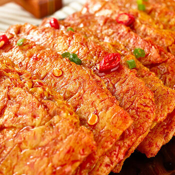 绝艺手撕素肉素牛排10包13g豆干零食特产微辣休闲小吃批发超值麻辣45