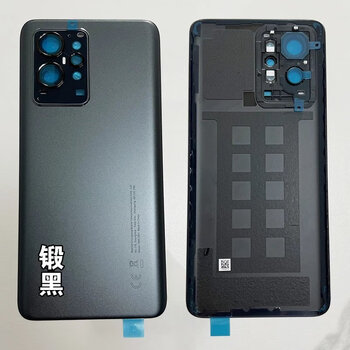 适用于真我gt2pro后盖后壳电池壳手机外壳背壳后屏 gt2pro后盖锻黑(带