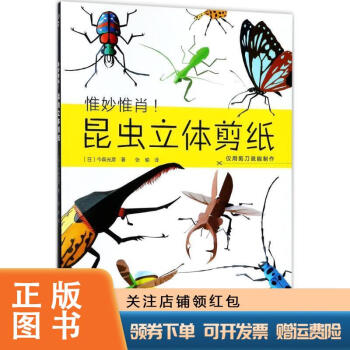 昆虫立体剪纸
