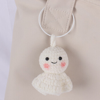 酷奇袋鼠包包配件手工晴天娃娃挂件编织成品钥匙扣包包背包书包钩针
