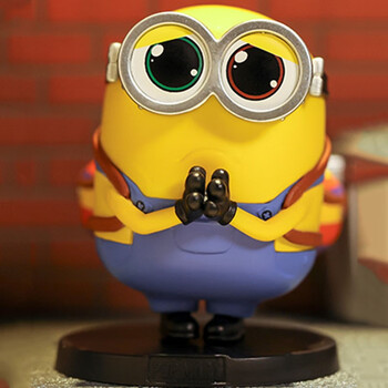 小黄人手办 小黄人大眼萌2系列bob玩具创意圣诞礼物 【确认款】背包