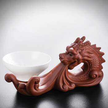 厨具>茶具>茶宠摆件>拓进>拓进祥龙生肖茶宠摆件精品可养创意茶漏架