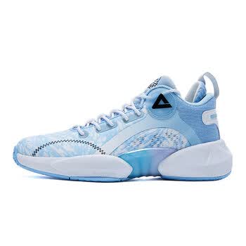 匹克篮球鞋男2022夏季新款透气实战球鞋学生耐磨运动鞋da230011 天空