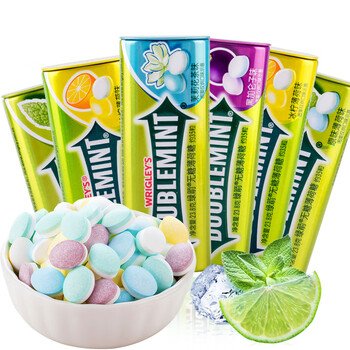 薄荷糖约 清凉薄荷糖零食糖果 【4罐】原味薄荷x2 冰柠薄荷x2