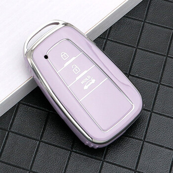 适用丰田八代凯美瑞汽车钥匙套男奕泽卡罗拉雷凌荣放亚洲龙包壳扣f款