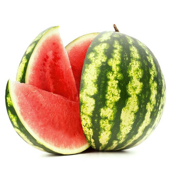 青尊园 麒麟西瓜 现摘新鲜甜心大西瓜麒麟西瓜当季水果生鲜 单粒5-6斤