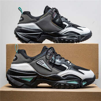 官方名品联名限量款喜得龙黑武士机甲鞋男士夏季透气软底增高休闲跑步