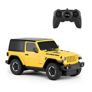 山头林村生日礼物星辉吉普牧马人遥控汽车模型充电儿童玩具小孩男孩