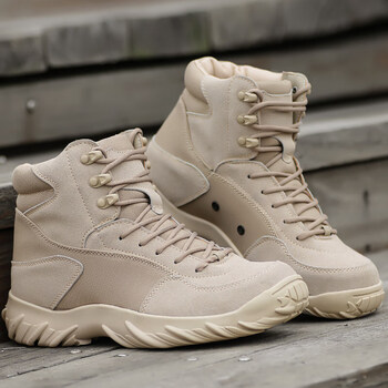 美军作战靴军版靴子作战战术训练靴男特种军兵鞋透气低帮耐磨防滑防水