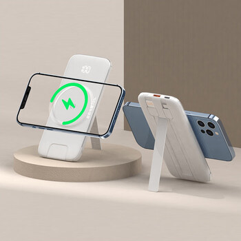 三星samsung情人节送男友磁吸充电宝自带数据线三合一无线快充20000