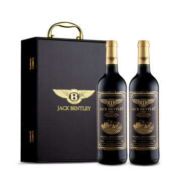 宾利爵卡(bentley jack)金质干红葡萄酒750ml 2瓶/提礼盒装