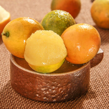 广西脆皮金桔爆甜应季生鲜水果当季金橘桔滑皮小桔子5斤中果约2535个