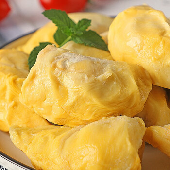 泰国原装进口冷冻榴莲肉金枕头果肉300g