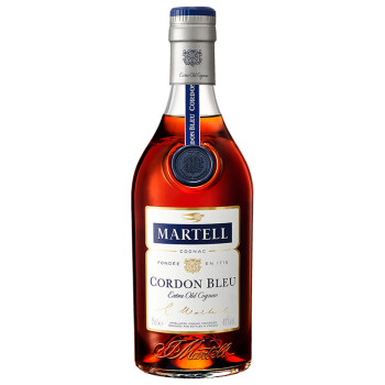 马爹利（Martell）洋酒 蓝带XO级 干邑 白兰地 350ml 法国原装进口烈酒