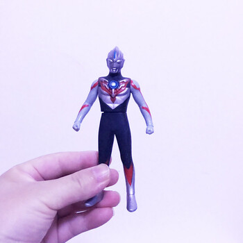 欧布奥特曼三重形态动人偶原生重光疾风爆炎闪电暗耀头镖原生约13cm