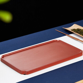 尊壶茶盘茶托紫砂壶功夫茶具配件紫砂茶盘茶台紫砂茶盘圆满茶盘长方抽