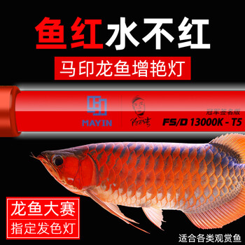 马印神灯三基色灯管龙鱼灯专用增色水中灯鱼缸灯led灯防水潜水灯t5发色灯led增艳灯马印神灯 红龙增艳型k 92cm 图片价格品牌报价 京东