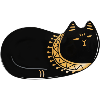 大英博物馆官方盖亚·安德森猫小料碟小碟子创意礼物可爱送女友 卧姿