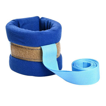 约束带卧床防拔管约束手套老人防抓病人固定带护理腕部固定带绑带深蓝