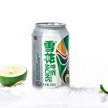 雪花(snow)啤酒冰酷9度330ml*24听 整箱装