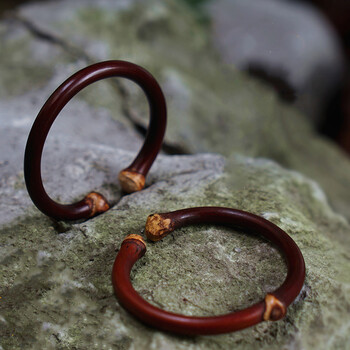 欧凯伦正宗鸡血藤手镯女款西藏天然野生藤镯男民族风木饰品个性情侣