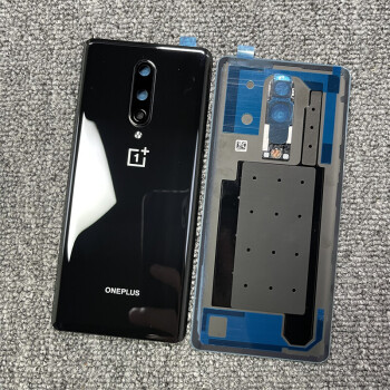 一加7pro原裝玻璃後蓋oneplus18手機電池蓋16t後殼背屏外殼一加8黑鏡