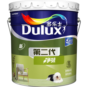 多乐士（dulux）A890 第二代五合一净味 内墙乳胶漆 油漆涂料 墙面漆18L