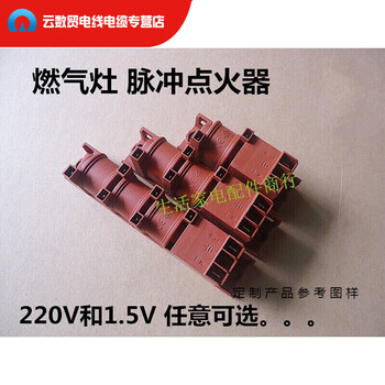 燃气灶多头炉点火器 惠而浦smeg脉冲点火器/炉电子 220v 两头【图片
