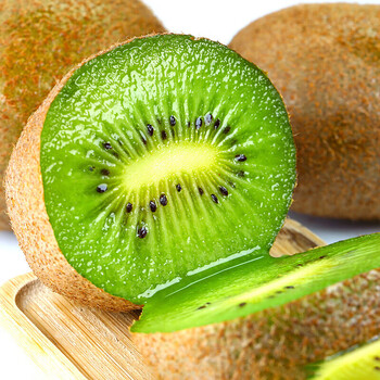 承园鲜智利绿心奇异果4个装 单果80g 猕猴桃 新鲜水果