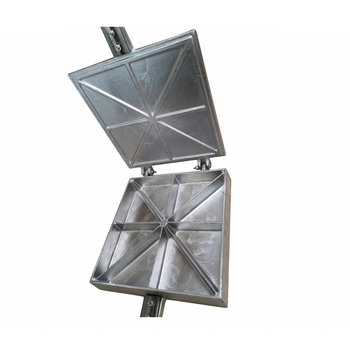 雪米糕模具 三角粑配方小吃玉米粑甜糕福字粑饼机锅 三角粑模具普通