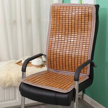 老板椅凉垫夏季凉席办公室坐垫靠垫一体夏天坐垫竹垫汽车坐垫带靠背