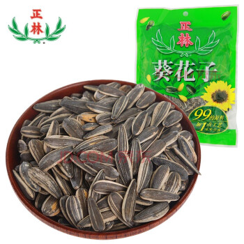 正林 休闲食品 坚果炒货 99+1葵花子250g/袋