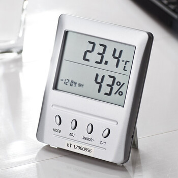 逸品博洋高精度温湿度计工业仓库机房电子温度计wsb1h2科研测温表