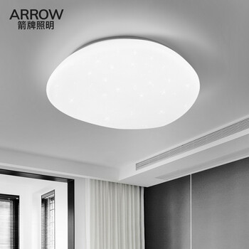 arrow箭牌照明卧室吸顶灯led灯具简约现代大气客厅灯走廊过道房间主