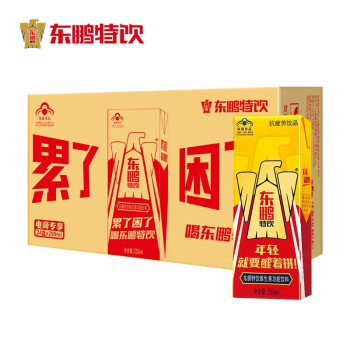 东鹏特饮  维生素功能饮料 250ML*24盒/箱 家庭装